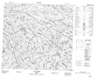 024I03 Lac Ijurvik Canadian topographic map, 1:50,000 scale