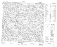 024I04 Rapides Sarvakallak Canadian topographic map, 1:50,000 scale