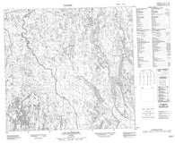 024J03 Lac Kavisililik Canadian topographic map, 1:50,000 scale