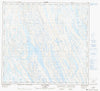 024K04 Lac Gerido Canadian topographic map, 1:50,000 scale