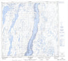 024K08 Ile Hendry Canadian topographic map, 1:50,000 scale