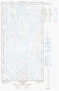 024K10E Lac Du Basalte Canadian topographic map, 1:50,000 scale