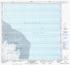024K16 Pointe Ragged Canadian topographic map, 1:50,000 scale
