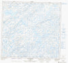 024L02 Lac Dufreboy Canadian topographic map, 1:50,000 scale