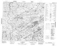 024L03 Lac Carlier Canadian topographic map, 1:50,000 scale