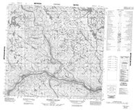 024L05 Riviere Cohade Canadian topographic map, 1:50,000 scale