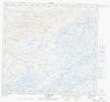 024L07 Lac Herault Canadian topographic map, 1:50,000 scale