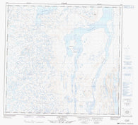 024L08 Lac Dusay Canadian topographic map, 1:50,000 scale