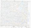 024L10 Lac Dulhut Canadian topographic map, 1:50,000 scale