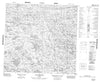 024L11 Lac Viennaux Canadian topographic map, 1:50,000 scale