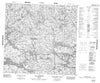 024L14 Lac Guerestin Canadian topographic map, 1:50,000 scale