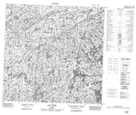 024M06 Lac Troie Canadian topographic map, 1:50,000 scale