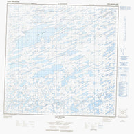 024M10 Lac Peters Canadian topographic map, 1:50,000 scale