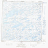 024M10 Lac Peters Canadian topographic map, 1:50,000 scale