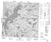 024M12 Lac Desclaux Canadian topographic map, 1:50,000 scale