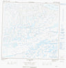 024M15 Lac De Thury Canadian topographic map, 1:50,000 scale