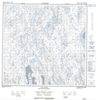 024N04 Lac Voltz Canadian topographic map, 1:50,000 scale