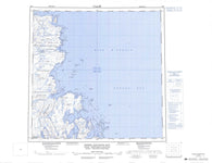 024N Hopes Advance Bay Canadian topographic map, 1:250,000 scale