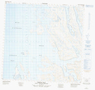 024P04 Keglo Bay Canadian topographic map, 1:50,000 scale