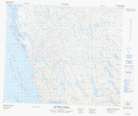 024P11 Riviere Lepers Canadian topographic map, 1:50,000 scale