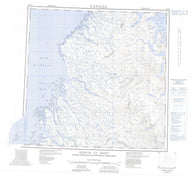 024P Pointe Le Droit Canadian topographic map, 1:250,000 scale