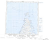 025A Grenfell Sound Canadian topographic map, 1:250,000 scale