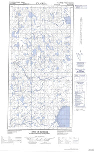 025C12W Baie De Roziere Canadian topographic map, 1:50,000 scale