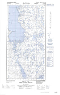 025C13E Diana Bay Canadian topographic map, 1:50,000 scale