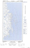 025C14W Eider Islands Canadian topographic map, 1:50,000 scale