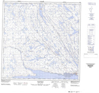 025D01 Kangirsuk Canadian topographic map, 1:50,000 scale