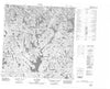 025D13 Lac Dinel Canadian topographic map, 1:50,000 scale