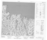 025E03 Pointe Upirngivik Canadian topographic map, 1:50,000 scale