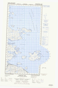025E05E Whitley Bay Canadian topographic map, 1:50,000 scale