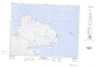 025E12 Kangiqsujuaq Canadian topographic map, 1:50,000 scale