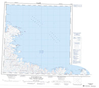 025E Kangiqsujuaq Canadian topographic map, 1:250,000 scale