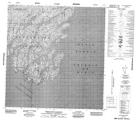 025H07 Resolution Harbour Canadian topographic map, 1:50,000 scale