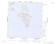 025H Resolution Island Canadian topographic map, 1:250,000 scale