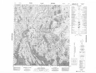 025K13 Lake Harbour Canadian topographic map, 1:50,000 scale