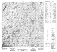 025K14 No Title Canadian topographic map, 1:50,000 scale