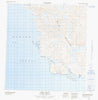 025L10 Ashe Inlet Canadian topographic map, 1:50,000 scale