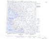 025M Markham Bay Canadian topographic map, 1:250,000 scale