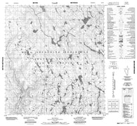 025N02 No Title Canadian topographic map, 1:50,000 scale