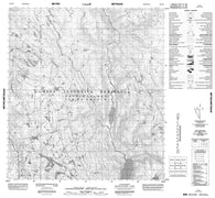 025N03 No Title Canadian topographic map, 1:50,000 scale