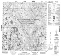 025N04 Mount Moore Canadian topographic map, 1:50,000 scale