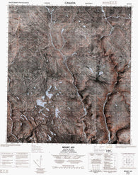 025N05 Mount Joy Canadian topographic map, 1:50,000 scale