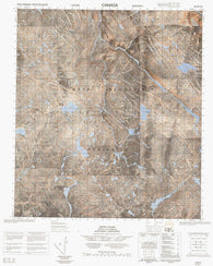 025N12 No Title Canadian topographic map, 1:50,000 scale