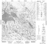 026C03 Anakudluk Lake Canadian topographic map, 1:50,000 scale