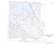 026D Amadjuak Lake Canadian topographic map, 1:250,000 scale