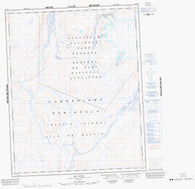 026J09 No Title Canadian topographic map, 1:50,000 scale