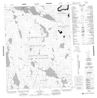 026J15 No Title Canadian topographic map, 1:50,000 scale